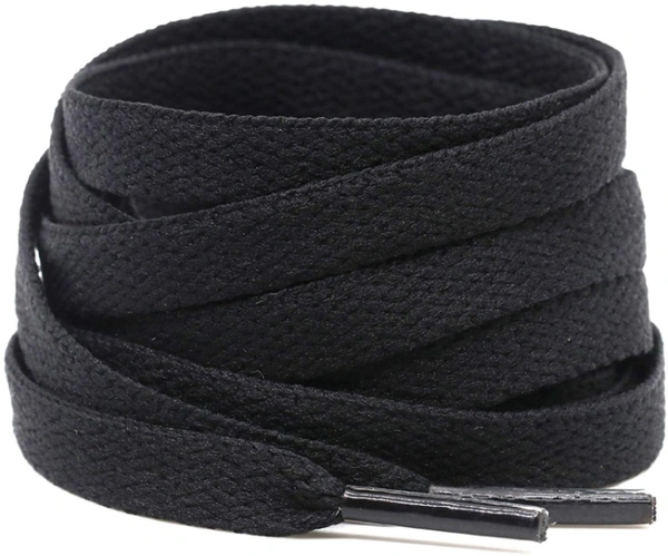 GRAH SANGRAH® (2 Pair) Shoelaces for Hiking Shoes, Outdoor Walking Sneakers, Outdoor Hiking, Climbing, Basketball, Work Boot, Running , Sport Shoes  - 120 CM, Black